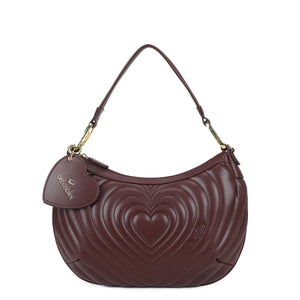 Braccialini - Borsa a spalla Beth Matelass�� Bordeaux - B18552 YY - BORDEAUX