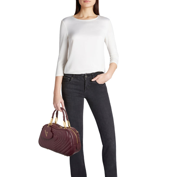 Braccialini - Bauletto Candy Matelass�� Bordeaux - B18692 YY - BORDEAUX