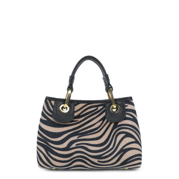 Braccialini - Borsa a mano Beth Animalier Piccola Zebra - B18573 YY - ZEBRA