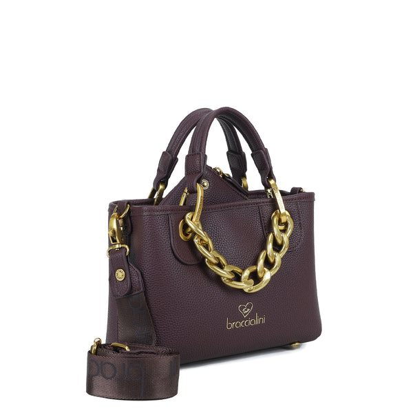 Braccialini - Borsa a mano Beth Jewels Piccola Bordeaux - B18533 YY - BORDEAUX