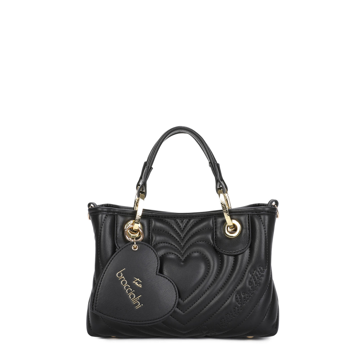 Braccialini - Borsa a mano Beth Matelass�� Piccola Nero - B18553 YY - NERO