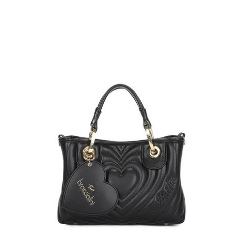 Braccialini - Borsa a mano Beth Matelass�� Piccola Nero - B18553 YY - NERO