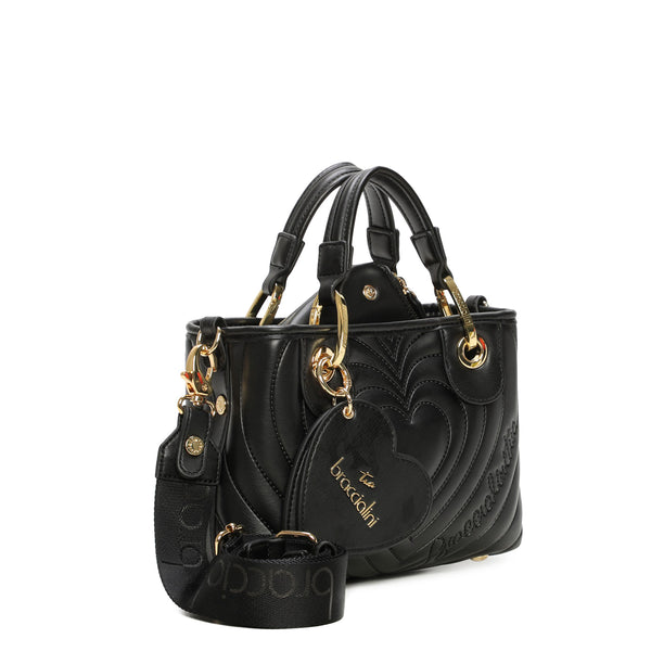 Braccialini - Borsa a mano Beth Matelass�� Piccola Nero - B18553 YY - NERO