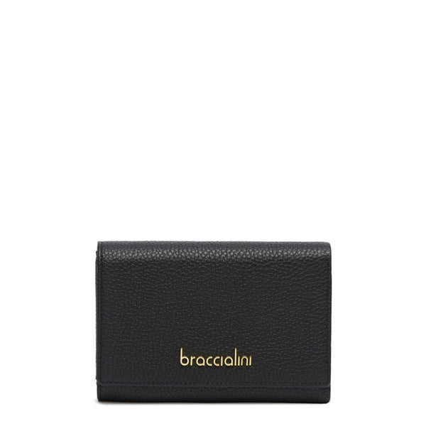 Braccialini - Portafoglio Medio Basic Nero - B18703 BA - NERO