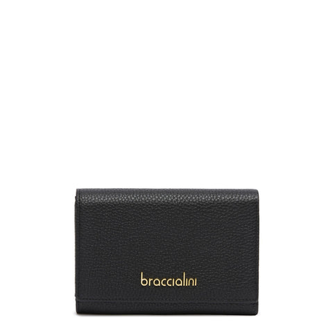 Braccialini - Portafoglio Medio Basic Nero - B18703 BA - NERO