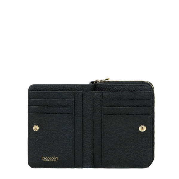 Braccialini - Portafoglio Piccolo Basic Nero - B18706 BA - NERO