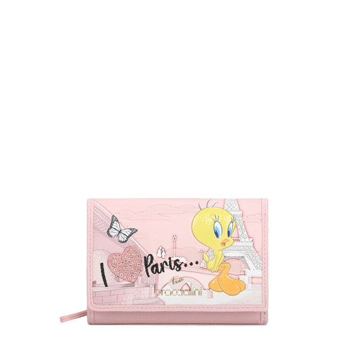 Braccialini - Portafoglio Piccolo Cartoline Tweety - LT209 LT - UNICO