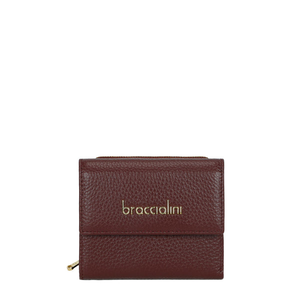 Braccialini - Portafoglio Piccolo Basic Bordeaux - B18704 BA - BORDEAUX