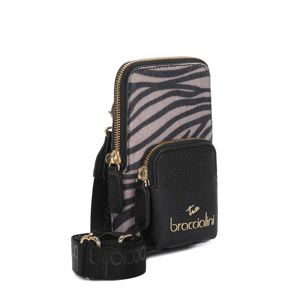 Braccialini - Mini tracollina Jinny Animalier Zebra - B18632 YY - ZEBRA