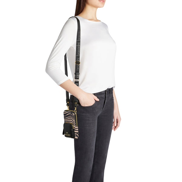 Braccialini - Mini tracollina Jinny Animalier Zebra - B18632 YY - ZEBRA