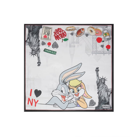 Braccialini - Foulard Quadrato Bugs Bunny - LTFR14 XX - UNICO