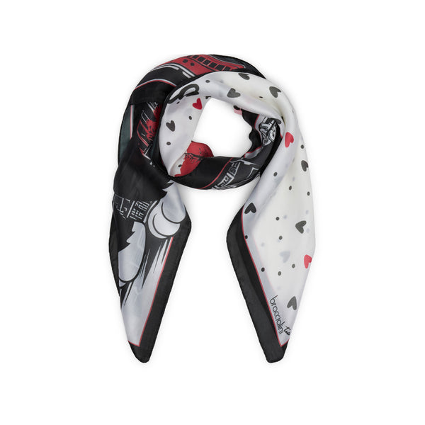 Braccialini - Foulard Quadrato Gatto Silvestro - LTFR15 XX - UNICO