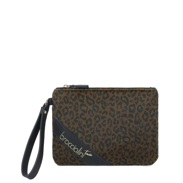 Braccialini - Pochette Milly Animalier Leopard - B18615 YY - LEOPARD