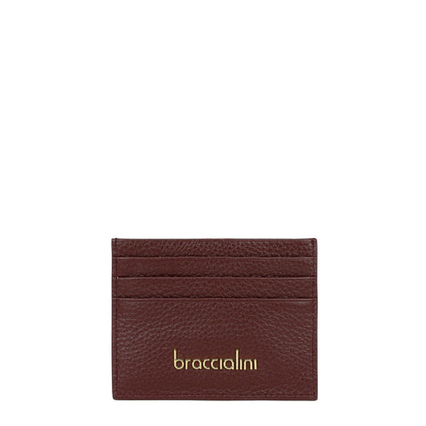 Braccialini - Portatessere Basic Bordeaux - B18705 BA - BORDEAUX