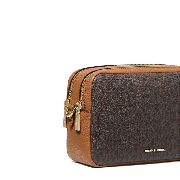 Michael Kors - Tracolla media Camera Bag Bryant Bronze Acorn - 32S5GYTC5B - BRN/ACORN
