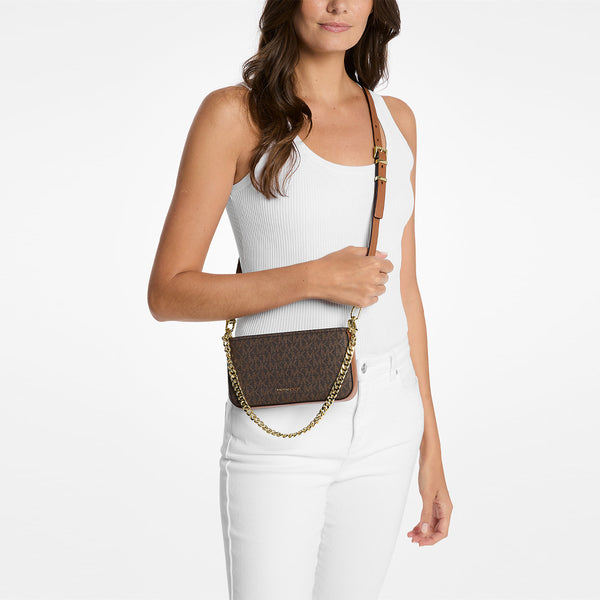 Michael Kors - Pochette Bryant Brown Acorn - 32S5GYTU0B - BRN/ACORN