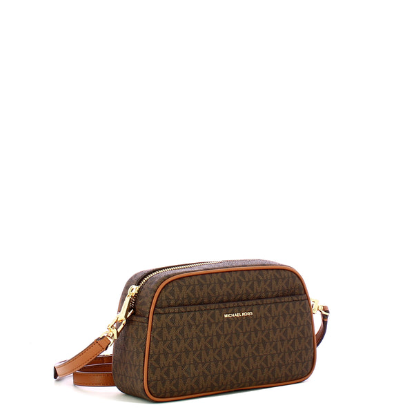 Michael Kors - Crossbody piccola Jet Set Bronze Acorn - 32F5GJ6C5B - BRN/ACORN
