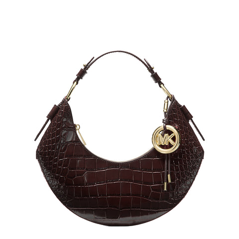 Michael Kors - Borsa a spalla Koa Media Chocolate - 30F5GQ4L6E - CHOCOLATE