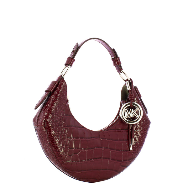 Michael Kors - Borsa a spalla Koa Media Oxblood - 30F5SQ4L6E - OXBLOOD