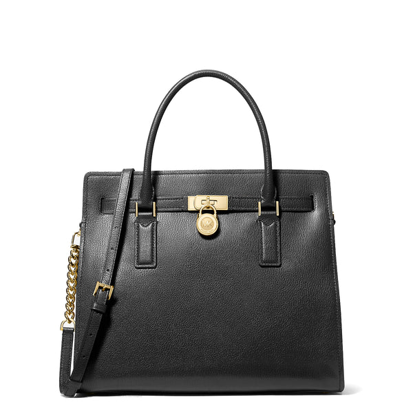 Michael Kors - Borsa a mano Hamilton Moderne Large Black - 30F5GNXS3L - BLACK