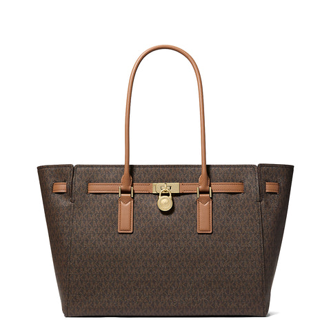 Michael Kors - Shopping Hamilton Moderne Large Brown Acorn - 30F5GNXT3B - BRN/ACORN