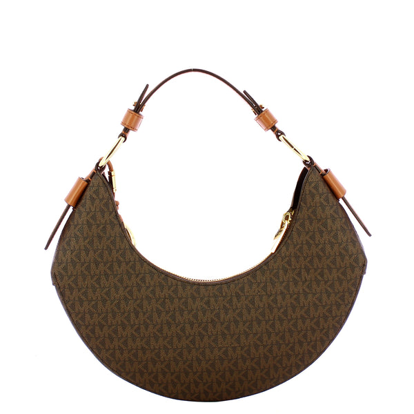 Michael Kors - Borsa a spalla Koa Media Bronze Acorn - 30F5GQ4L6B - BRN/ACORN