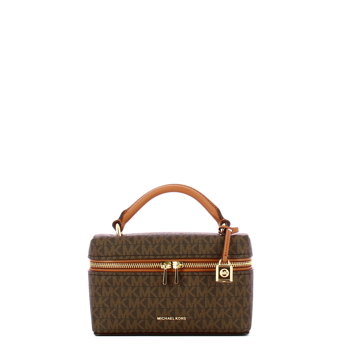 Michael Kors - Mini bag tracollina Jana XS Bronze Acorn - 32F5GQ1C0B - BRN/ACORN