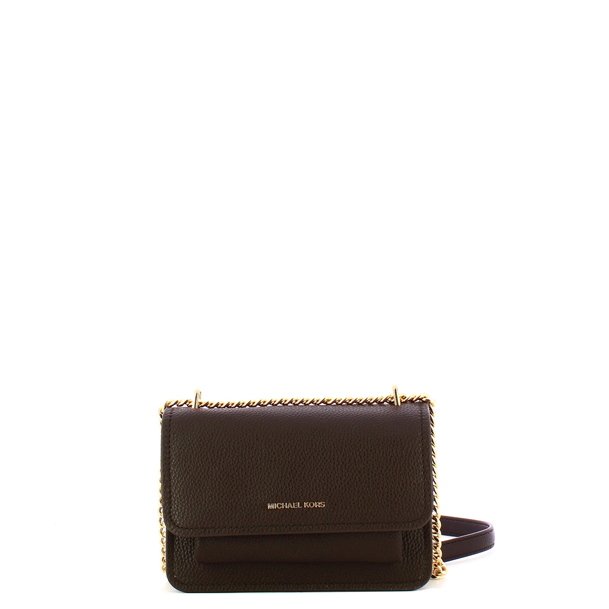 Michael Kors - Tracollina Claire piccola Chocolate - 32T4GC7C1T - CHOCOLATE