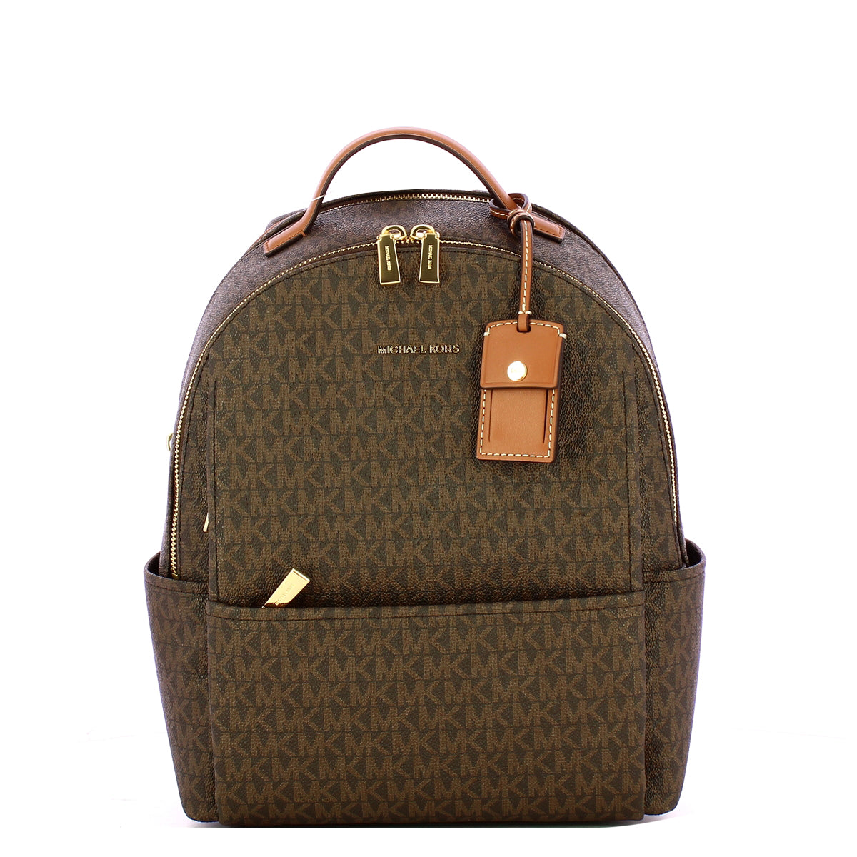 Michael Kors - Zaino medio Sable Bronze Acorn - 30T5G3XB2B - BRN/ACORN