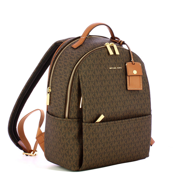 Michael Kors - Zaino medio Sable Bronze Acorn - 30T5G3XB2B - BRN/ACORN
