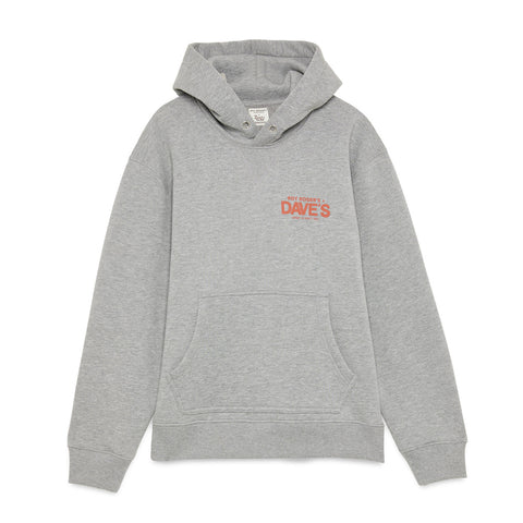 Roy Roger' - Felpa con cappuccio x Dave' Vintage Store Grey Melange - RDV009CP56XXXX - GREY/MEL.