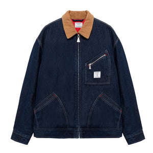 Roy Roger' - Giacca Work in Denim - RRW001CN080111 - DENIM