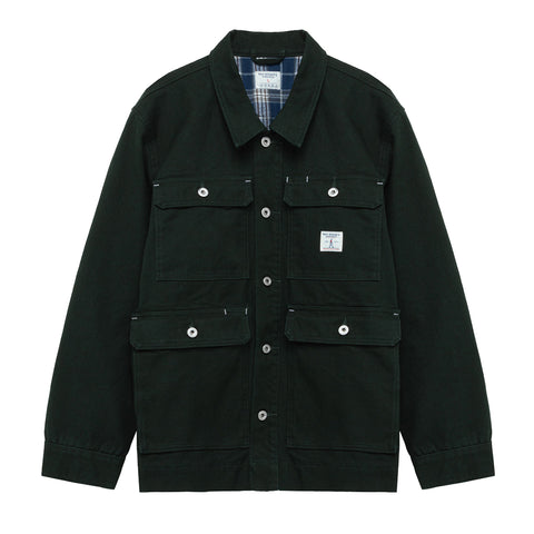 Roy Roger' - Giacca Hunting in canvas Dark Green - RRW005CN070111 - DARK/GREEN