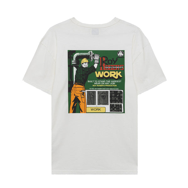 Roy Roger' - T-Shirt Carpenter Archive Off White - RRW017CP26XXXX - OFF/WHITE