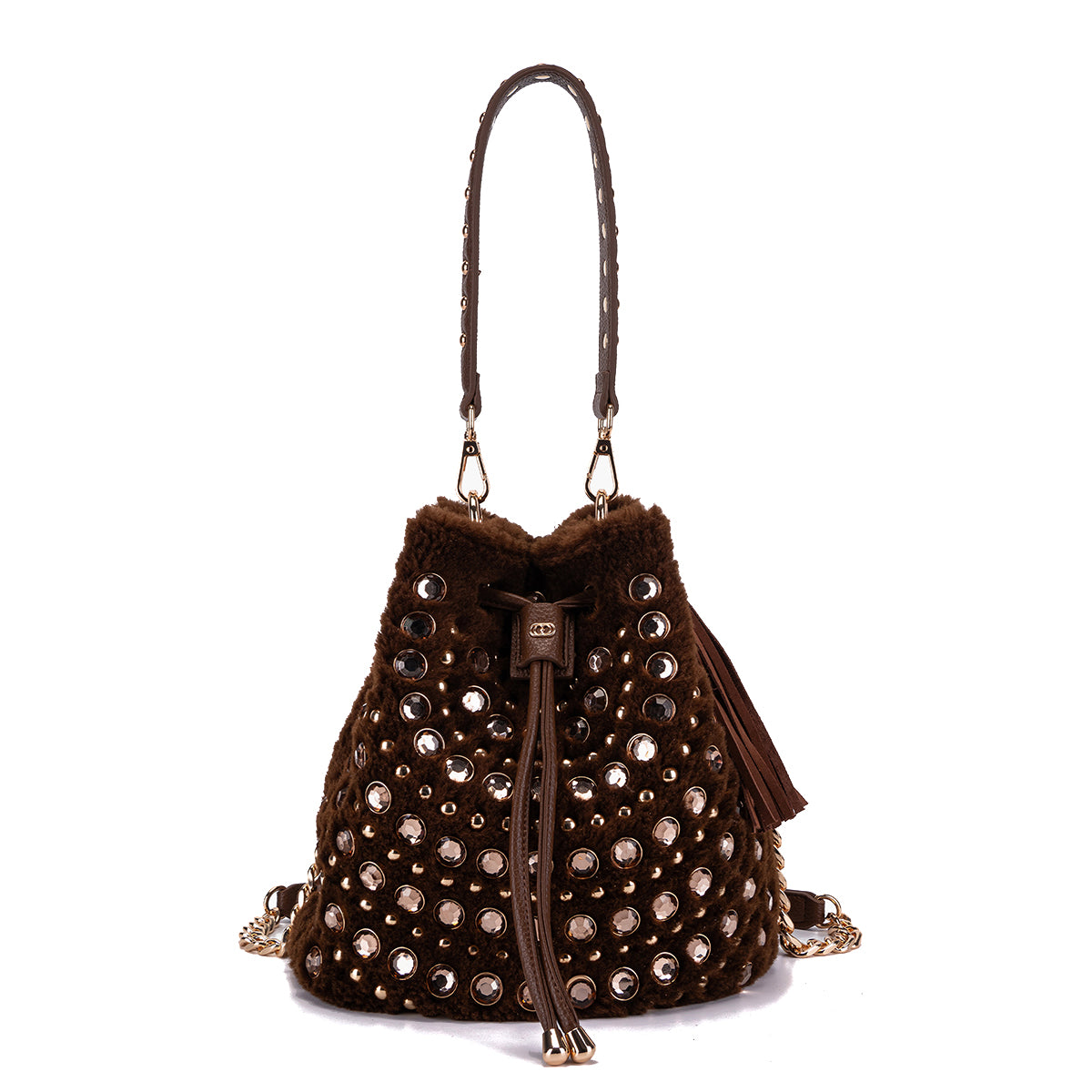 La Carrie - Secchiello Andromeda Fur Brown - 152M-EM-306-TBS - BROWN