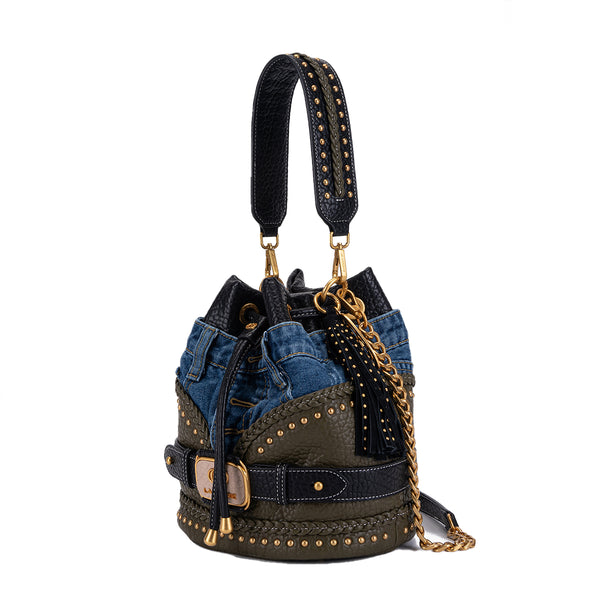 La Carrie - Secchiello Bagghy Olive - 152M-EM-311-CAB - OLIVE