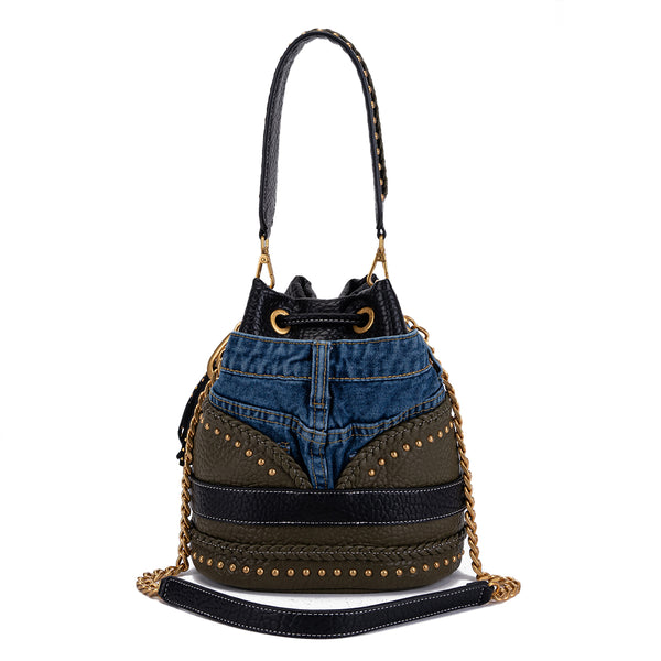La Carrie - Secchiello Bagghy Olive - 152M-EM-311-CAB - OLIVE