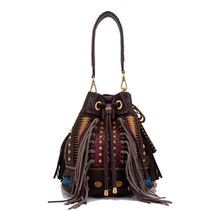 La Carrie - Secchiello Jungle Brown - 152M-EM-301-LST - BROWN