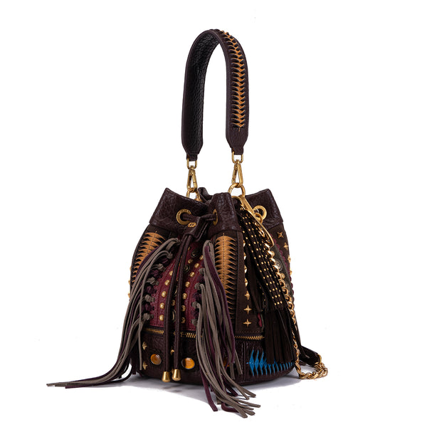 La Carrie - Secchiello Jungle Brown - 152M-EM-301-LST - BROWN