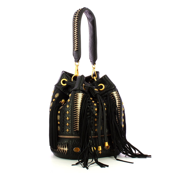 La Carrie - Secchiello Jungle Black - 152M-EM-301-LST - BLACK