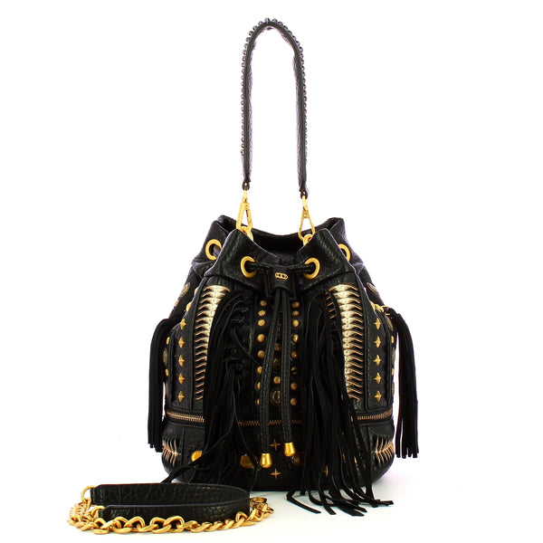La Carrie - Secchiello Jungle Black - 152M-EM-301-LST - BLACK