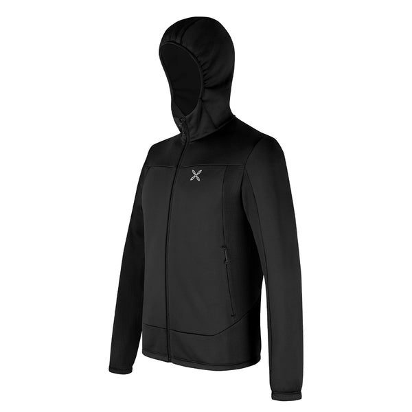 Montura - Maglia Pulse Hooded Black - MMAP82X PS002 - BLACK