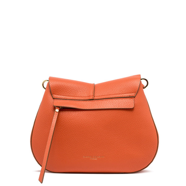 Gianni Chiarini - Helena Round Small Corallo Crossbody Bag - BS 6036/COMM GRN-NA - CORALLO