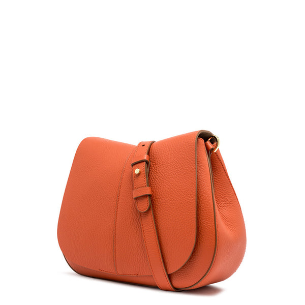 Gianni Chiarini - Helena Round Small Corallo Crossbody Bag - BS 6036/COMM GRN-NA - CORALLO