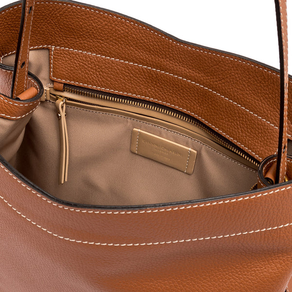 Gianni Chiarini - Ottavia Caramello Shoulder Bag - BS 11292 GRN - CARAMELLO