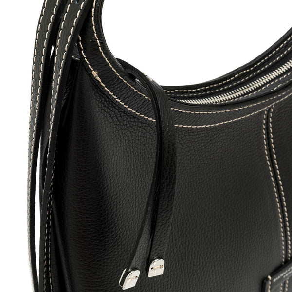 Gianni Chiarini - Norma Nero Shoulder Bag - BS 11320 GRN - NERO