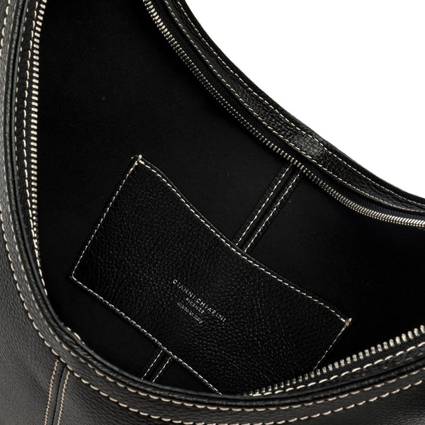 Gianni Chiarini - Norma Nero Shoulder Bag - BS 11320 GRN - NERO