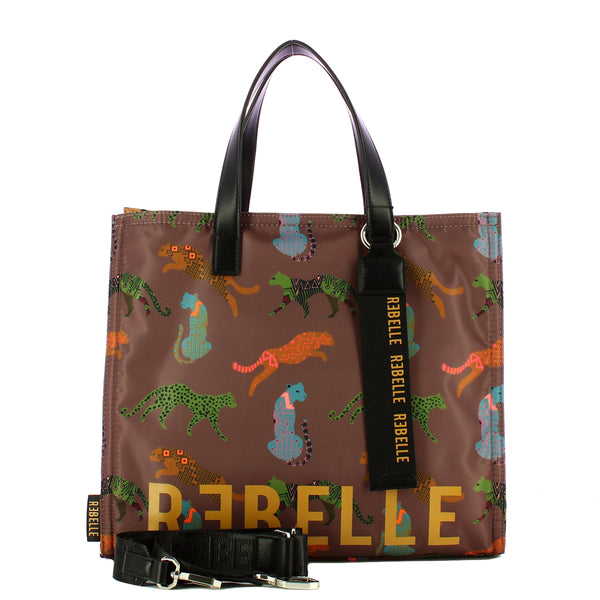 Rebelle - Electra Wild Moka Handbag - REB0297T0035 - MOKA
