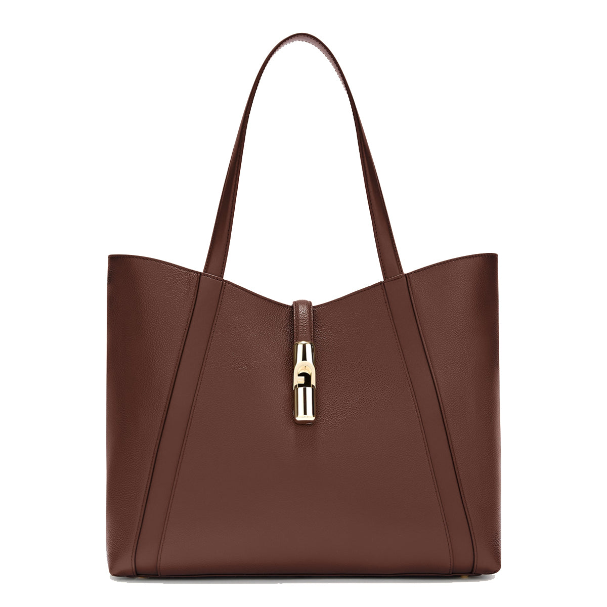 Furla - Borsa a spalla Goccia L Cioccolato - WB01788BX3353 - CIOCCOLATO