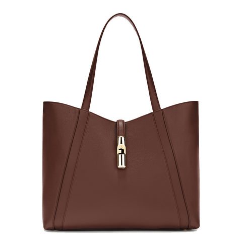 Furla - Borsa a spalla Goccia L Cioccolato - WB01788BX3353 - CIOCCOLATO